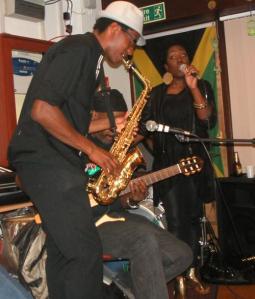 Ash Gabbidon on 1st September at the Gabbidon Brothers gig