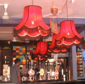 Bar lights, Oddballs, Chorlton, Manchester