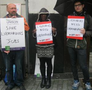 Supporting an end to library cuts